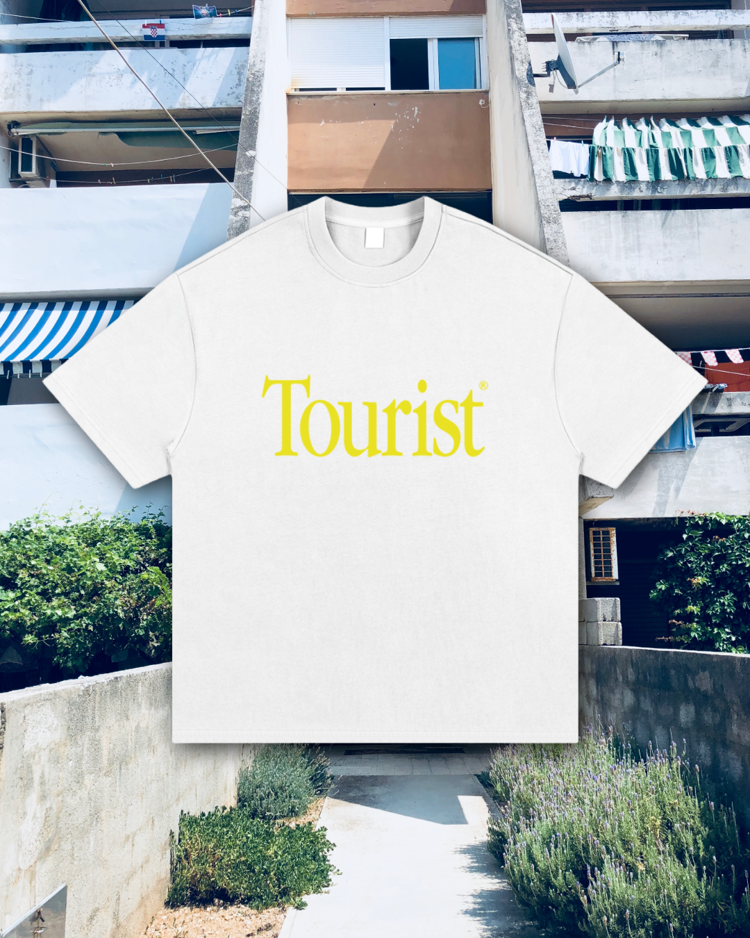 TOURIST FASHION Essential Heavyweight Cotton T-Shirt