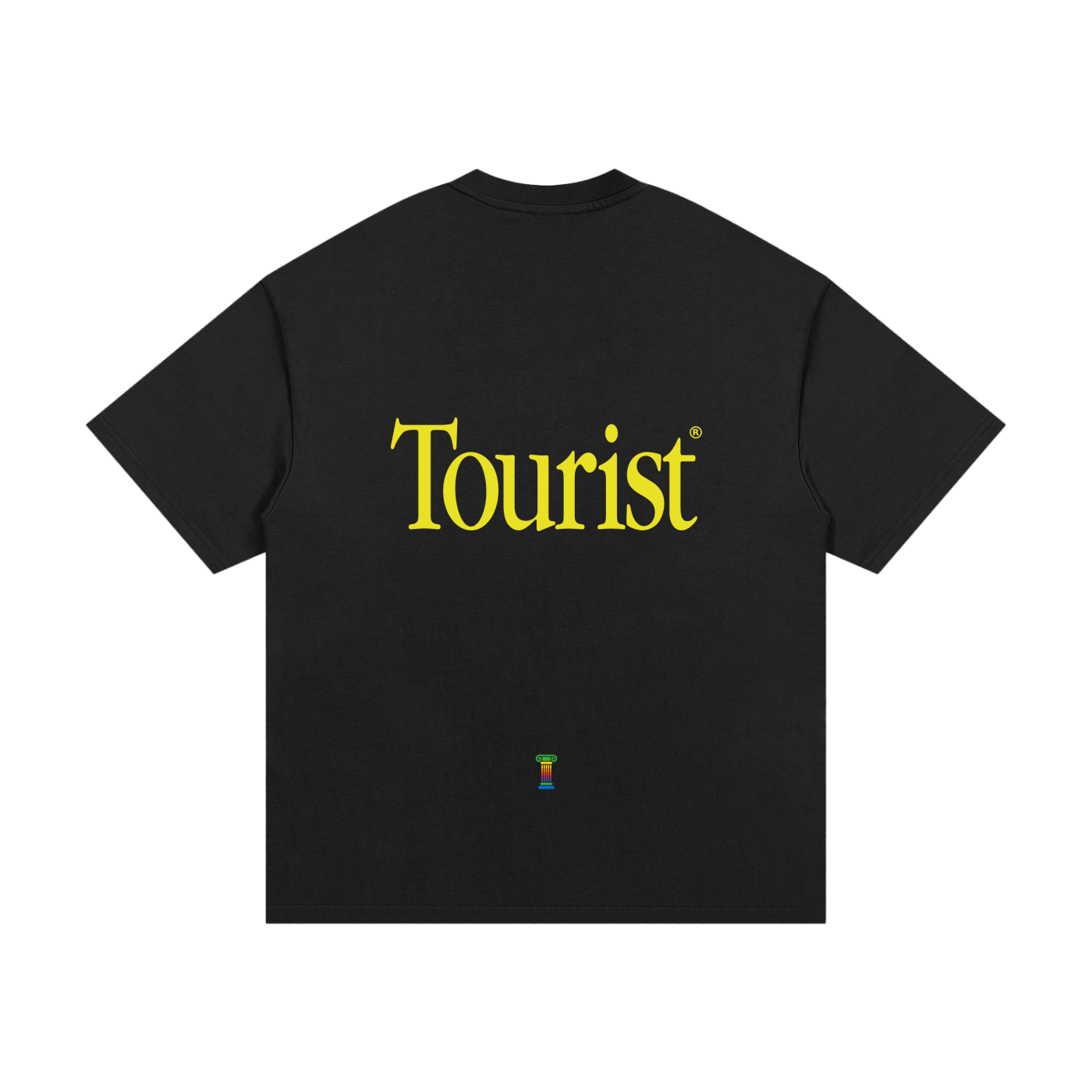 RAINBOW TOURIST Essential Heavyweight Cotton T-Shirt