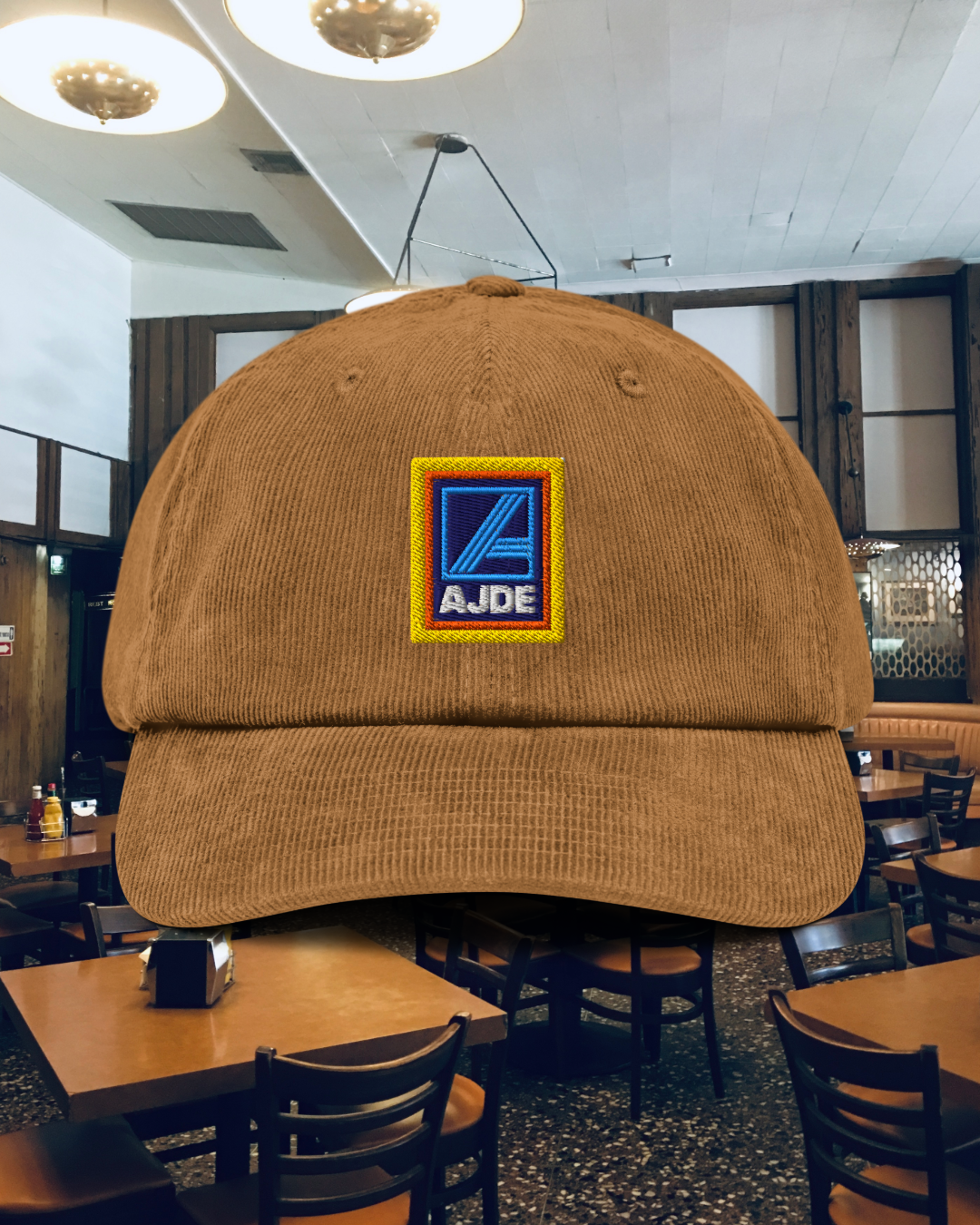 NATAL DESIGN × ALDIES × GO OUT　CAP AJDE ALDI Corduroy Hat | Balkan Streetwear | TOURIST FASHION