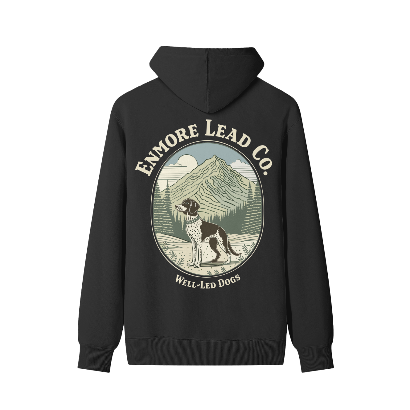 Enmore Lead Co EMBLEM BACK Classic Hoodie - 300 GSM
