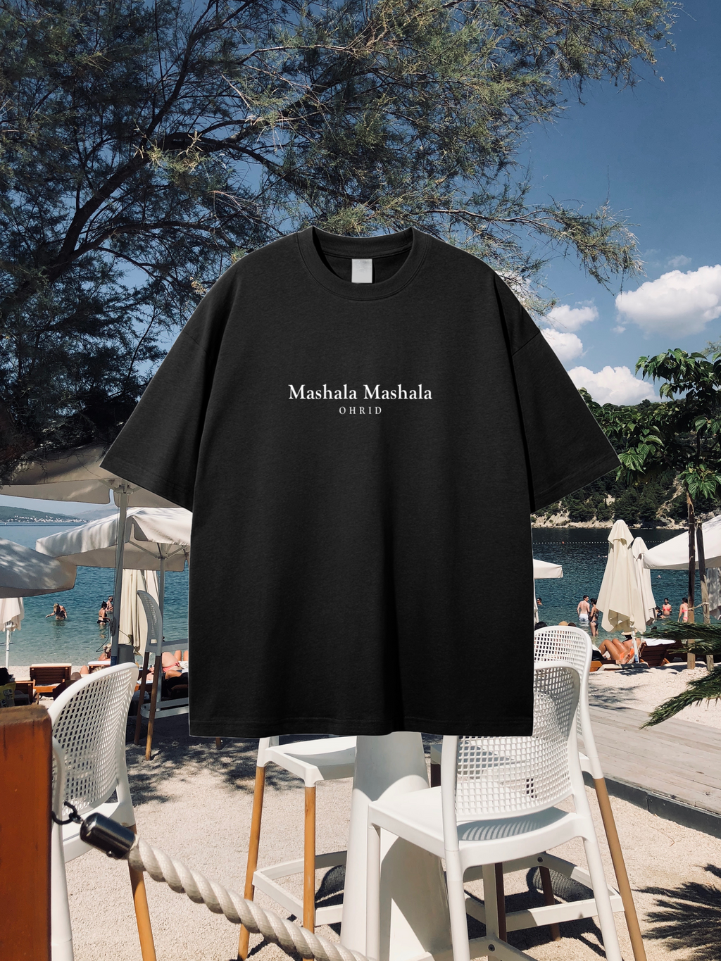 MAISON MASHALA OHRID (Black) Unisex T-shirt