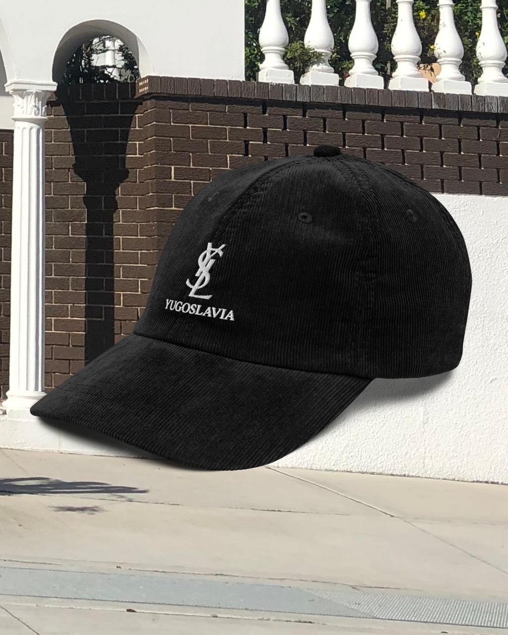 YSL YUGOSLAVIA TOURIST Vintage Corduroy Hat