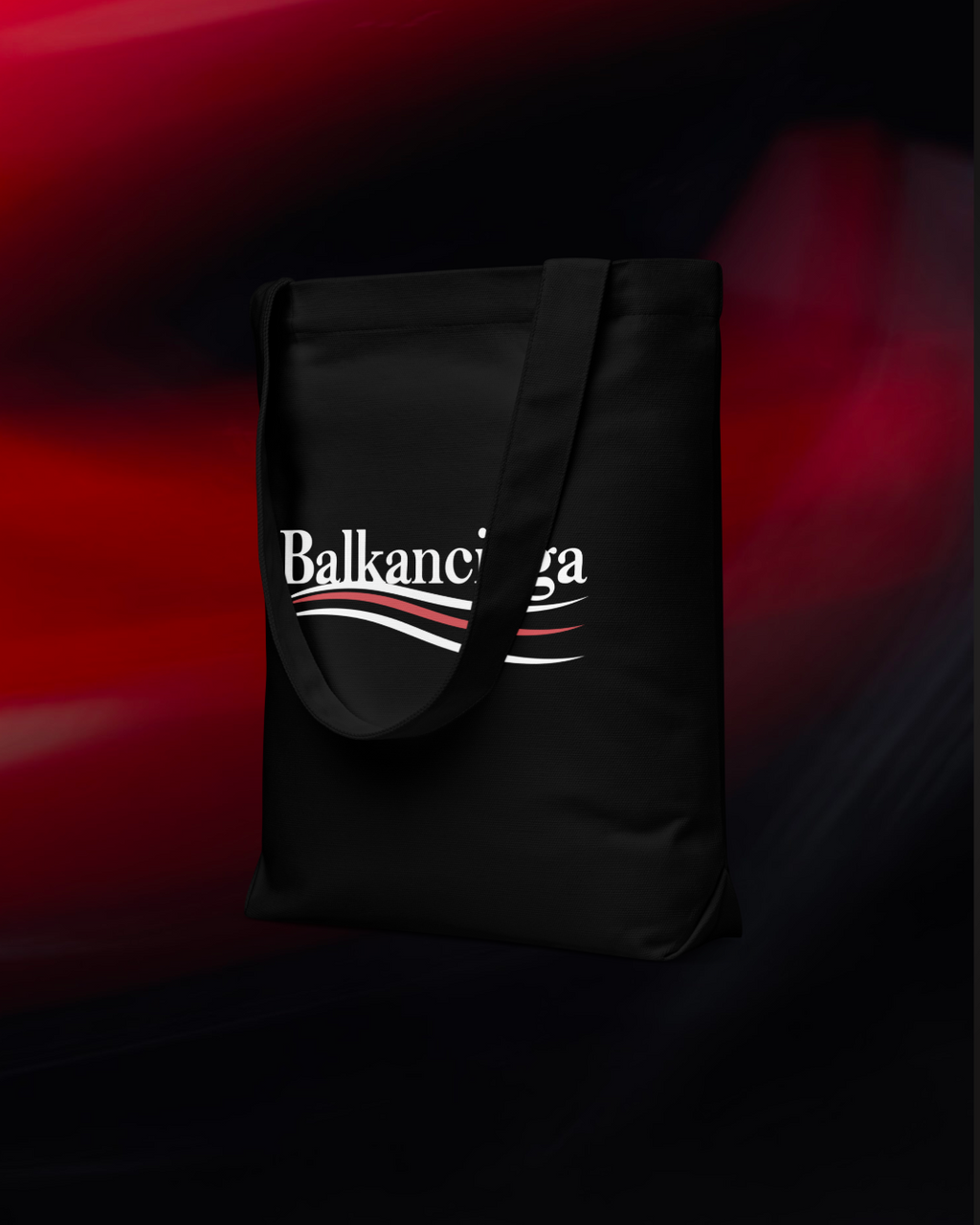 BALKANCIAGA TOURIST Cotton Tote