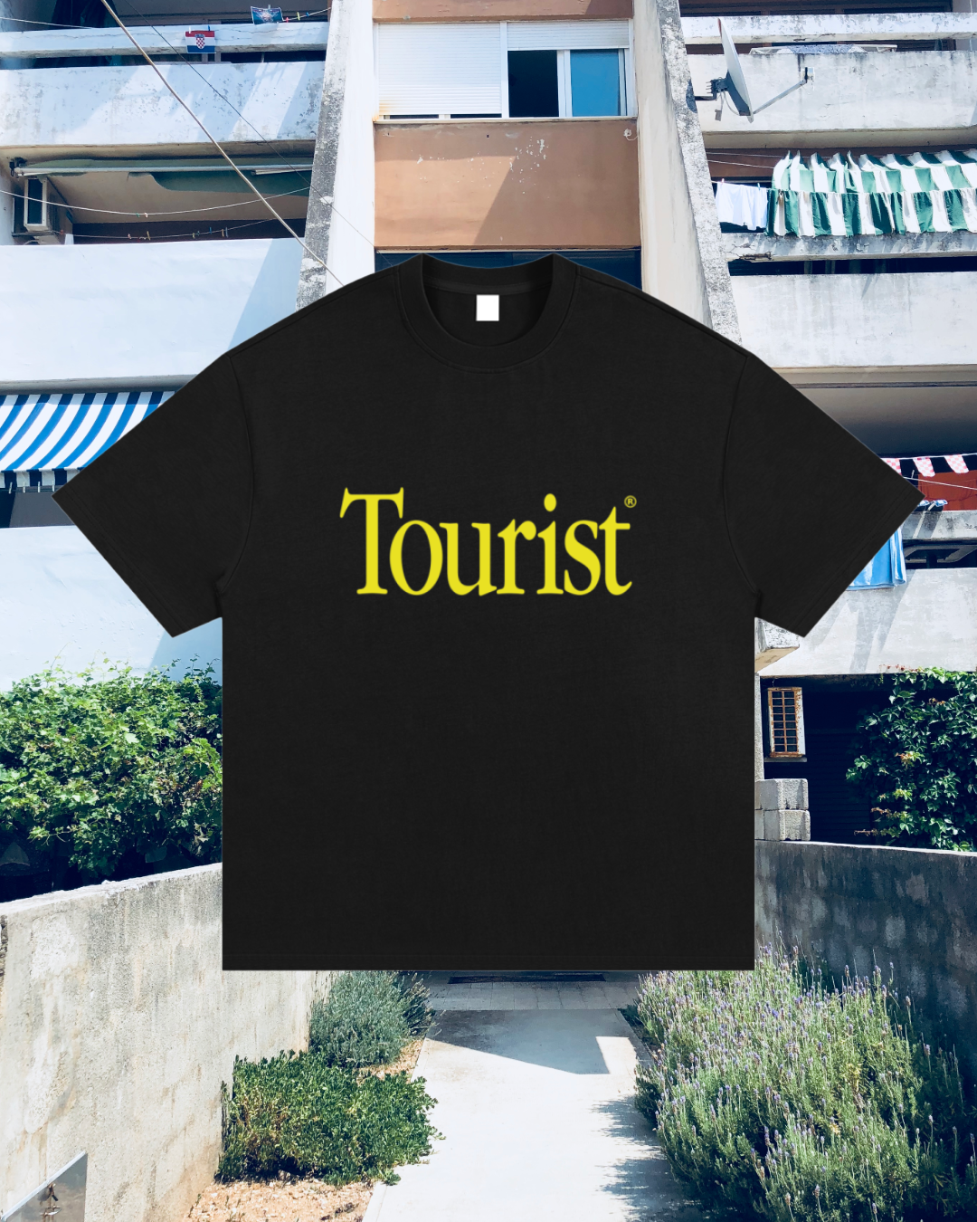 TOURIST FASHION Essential Heavyweight Cotton T-Shirt