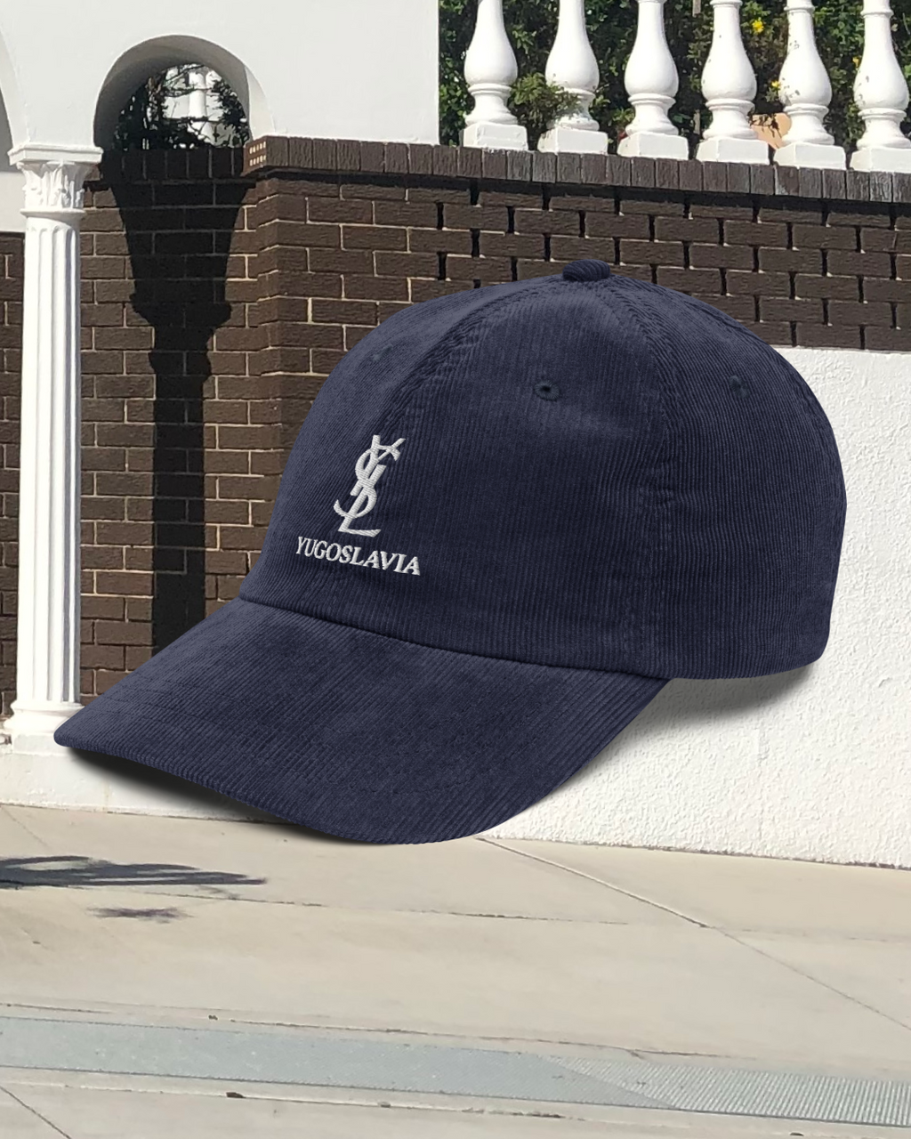 YSL YUGOSLAVIA TOURIST Vintage Corduroy Hat