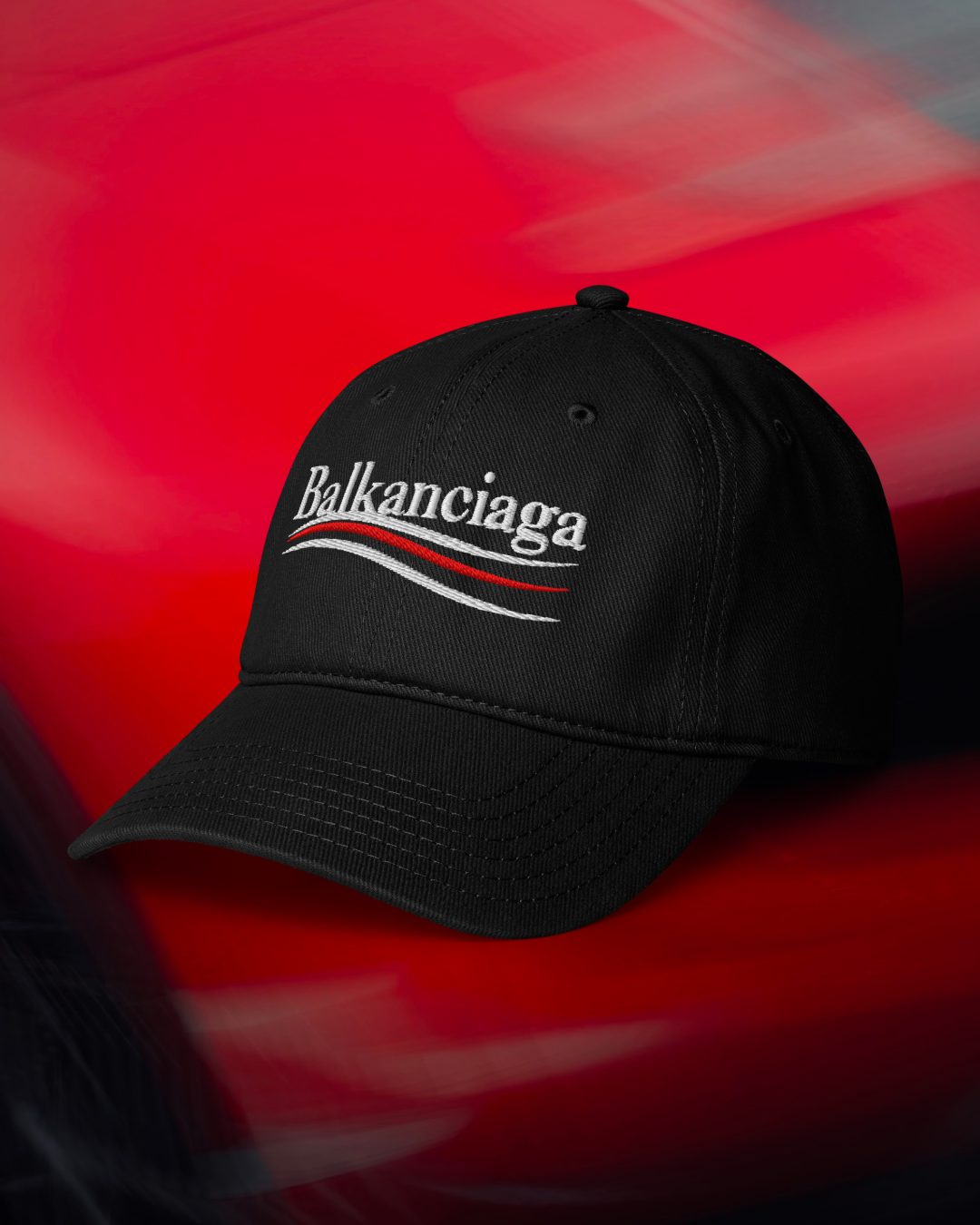 BALKANCIAGA TOURIST Low-Profile Baseball Cap