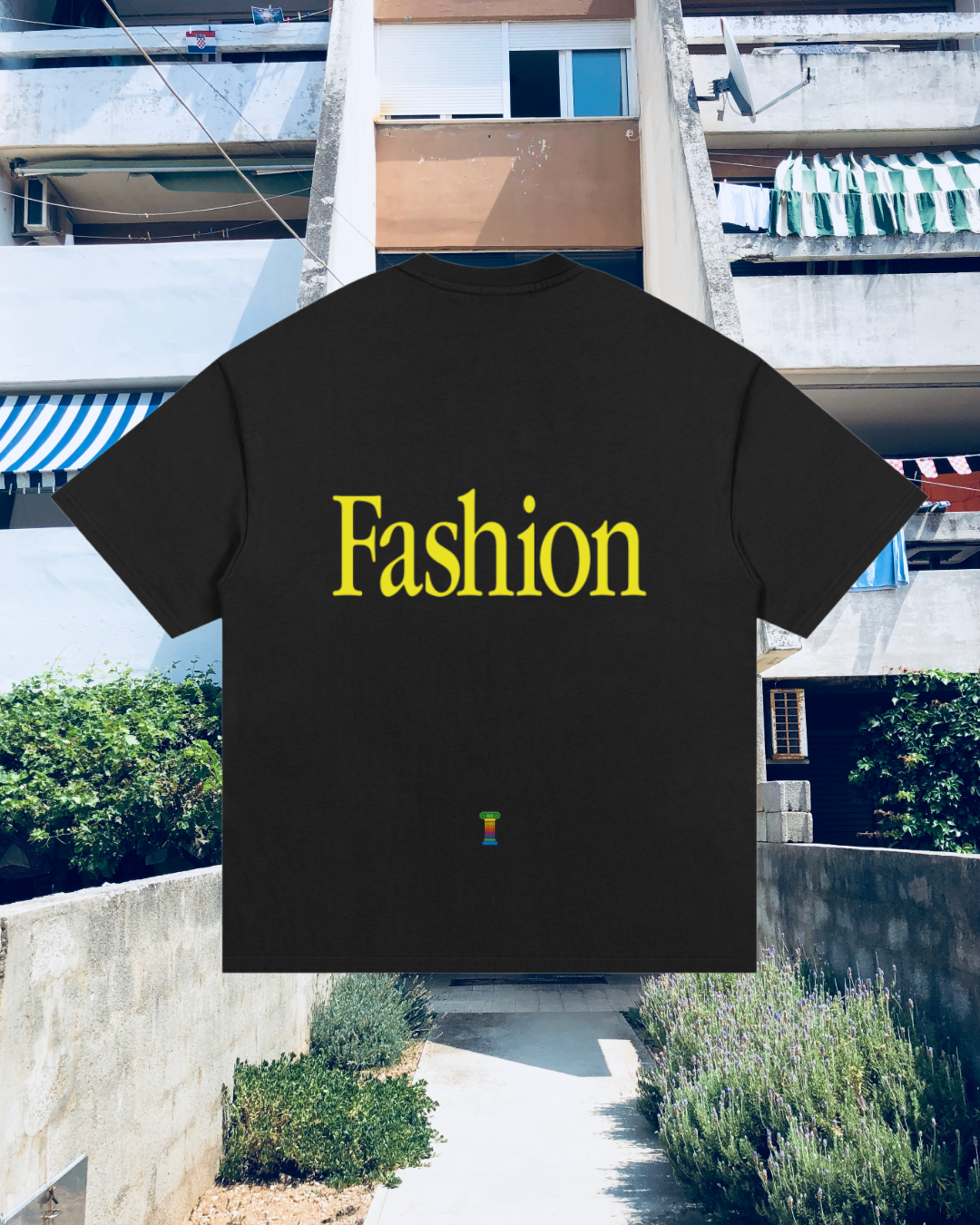 TOURIST FASHION Essential Heavyweight Cotton T-Shirt