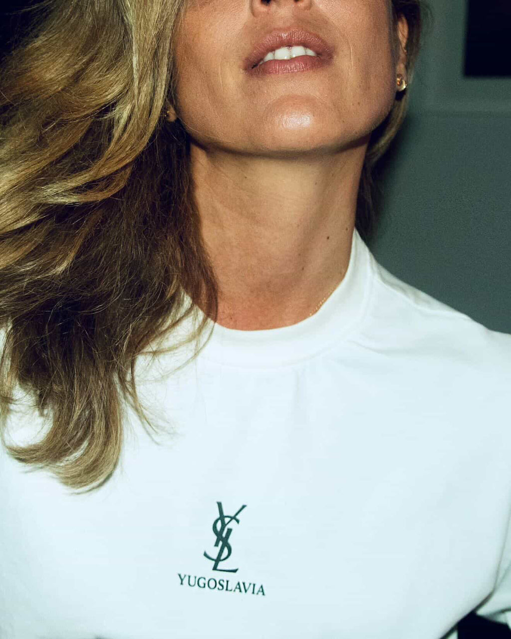 YSL YUGOSLAVIA TOURIST Essential Heavyweight Cotton T-Shirt