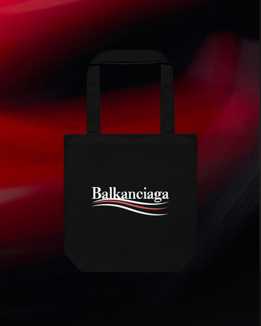 BALKANCIAGA TOURIST Cotton Tote