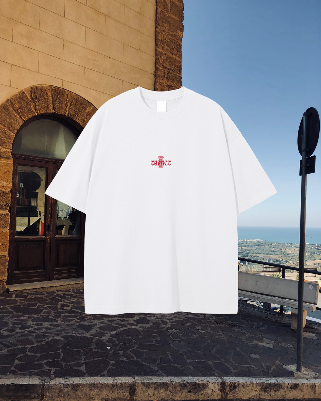 BALKAN WAREHOUSE (White) Unisex T-shirt