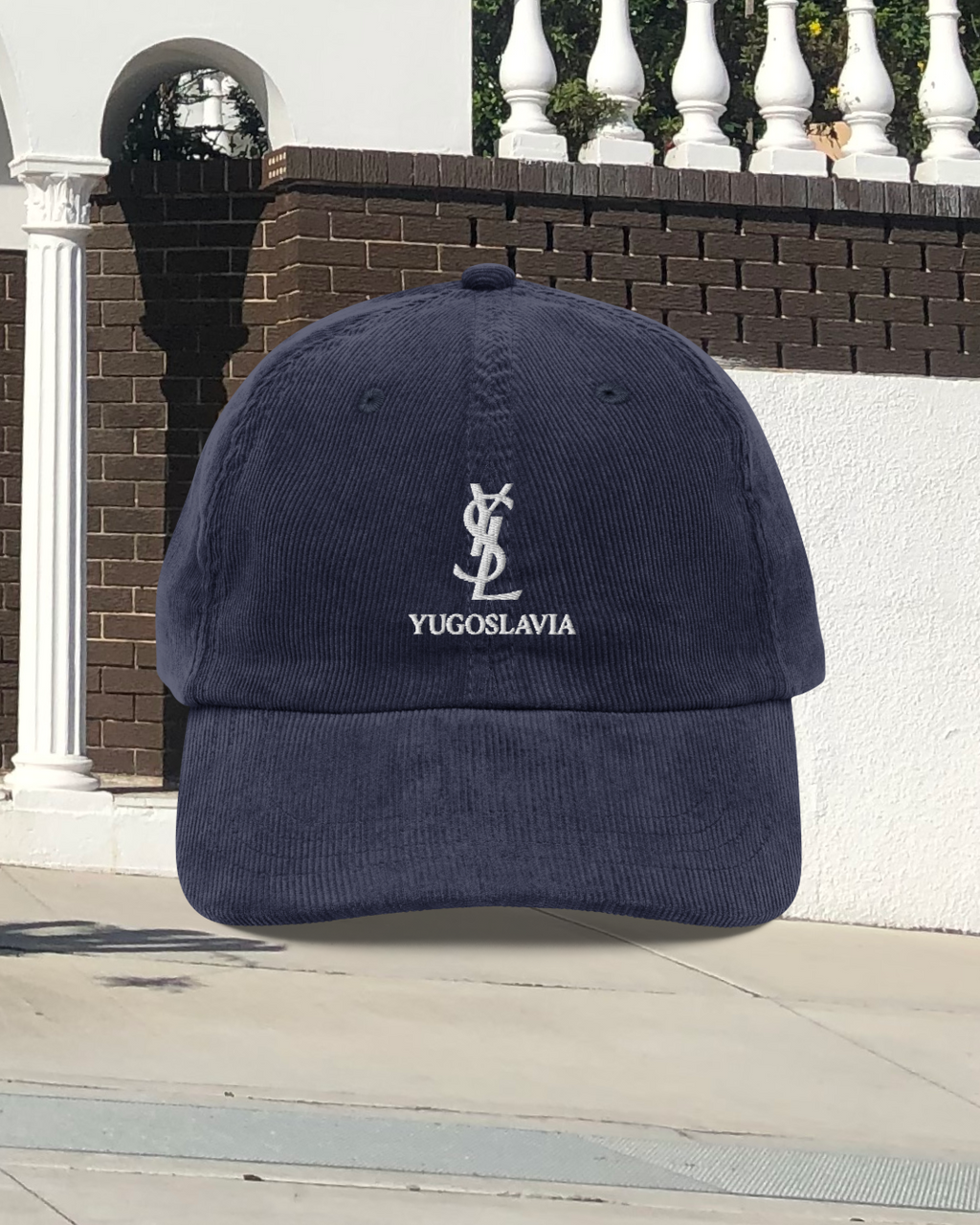 YSL YUGOSLAVIA TOURIST Vintage Corduroy Hat