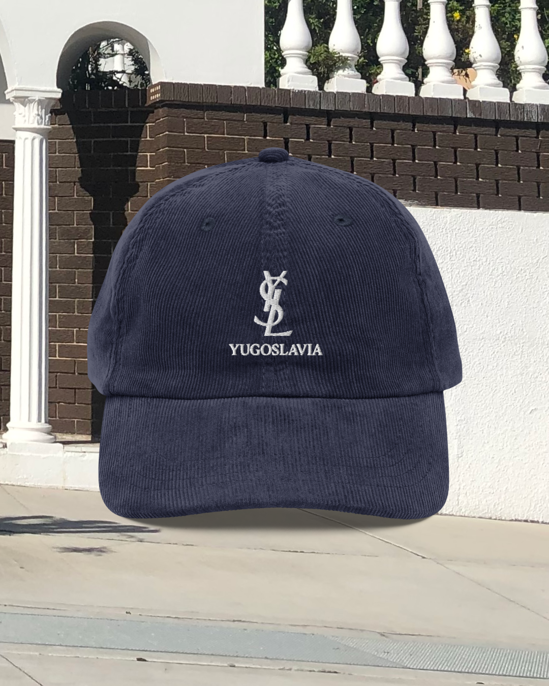 YSL YUGOSLAVIA TOURIST Vintage Corduroy Hat