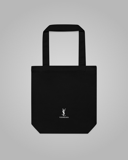 YSL YUGOSLAVIA TOURIST Cotton Tote (Black)