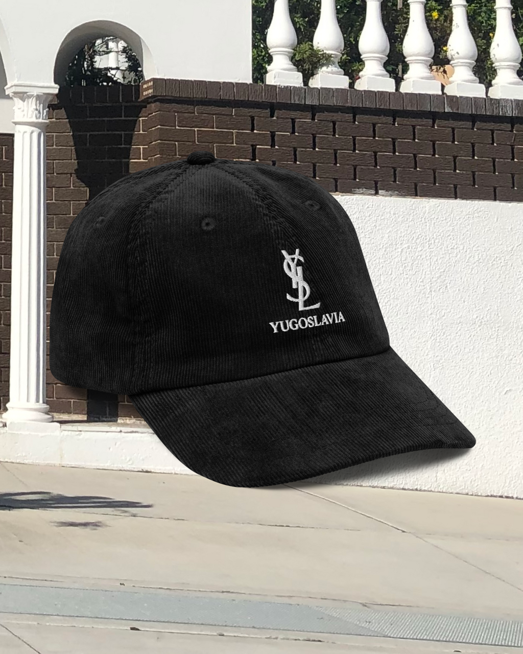 YSL YUGOSLAVIA TOURIST Vintage Corduroy Hat