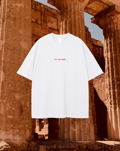 YOU ARE HERE DELI MEATS (White) Unisex T-shirt