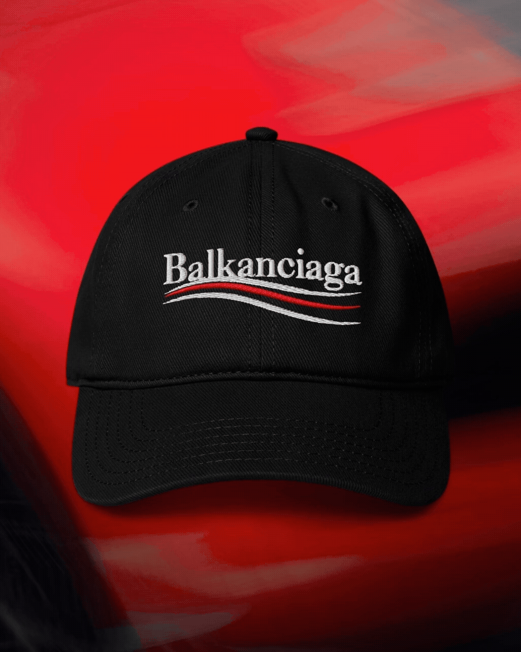 BALKANCIAGA TOURIST Low-Profile Baseball Cap