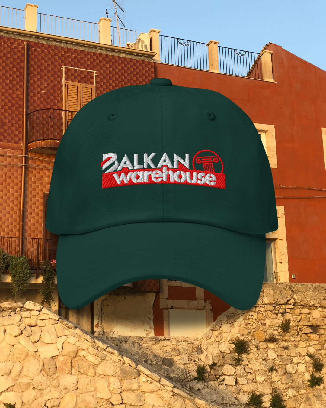 BALKAN WAREHOUSE TOURIST Embroidered Classic Dad Hat