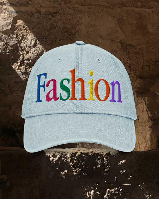 RAINBOW FASHION TOURIST Denim Hat