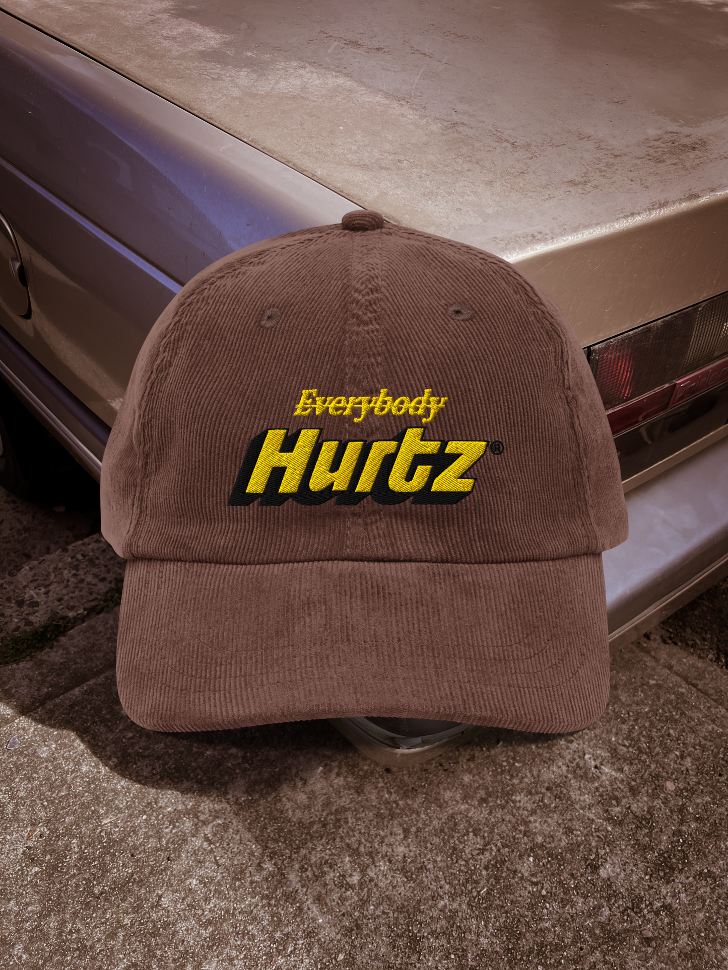EVERYBODY HURTZ Vintage Corduroy Cap