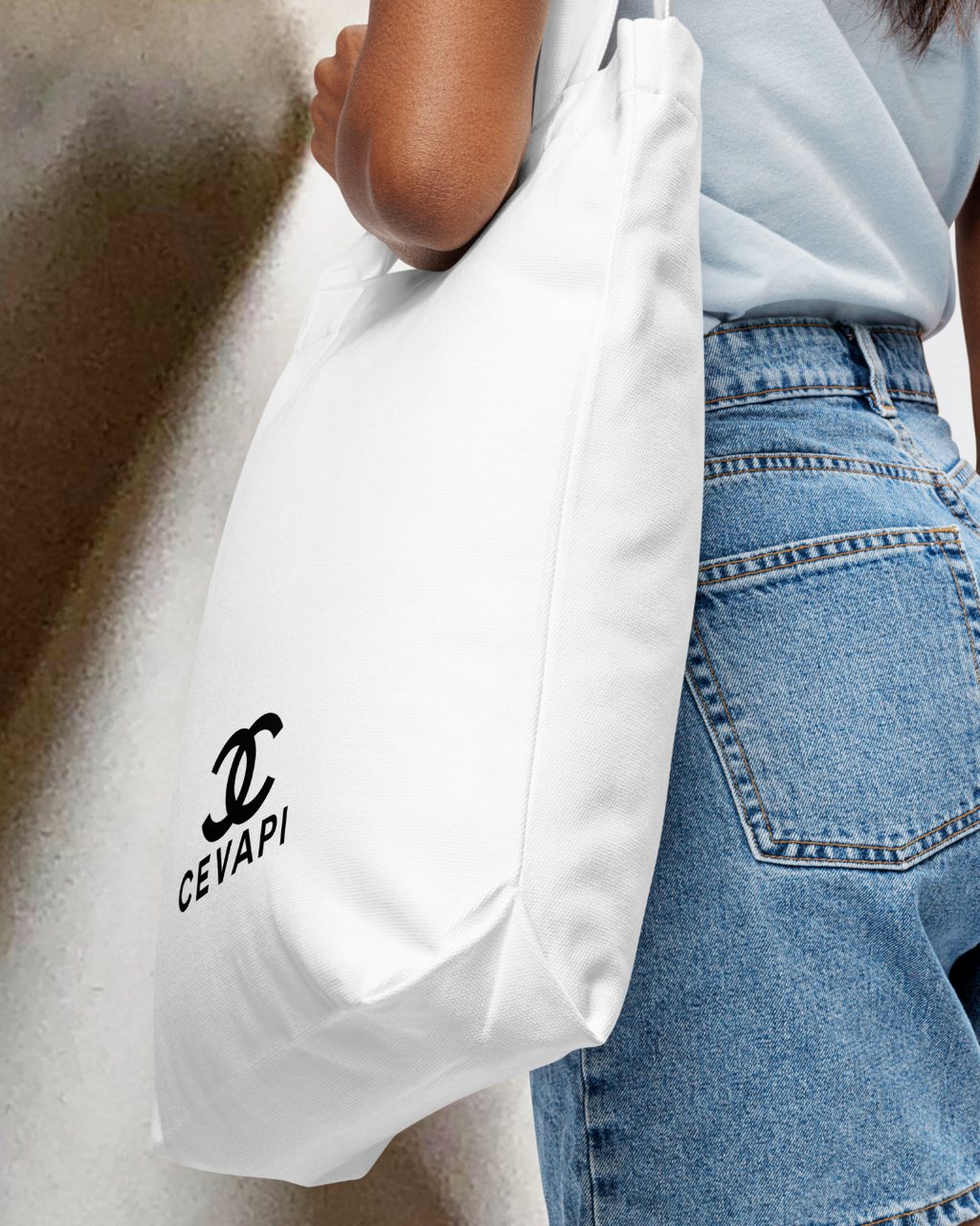 CEVAPI CHANEL Cotton Tote