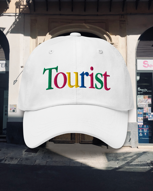 RAINBOW TOURIST Embroidered Dad Cap