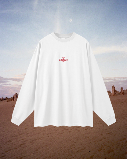 LATE NIGHT CRYSTALS Streetwear Oversized Long Sleeve Tee