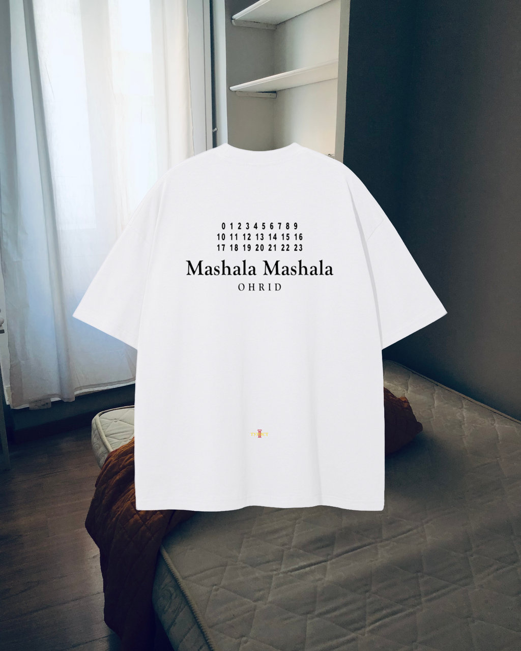 MAISON MASHALA OHRID (White) Unisex T-shirt