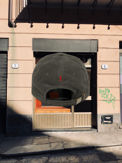 WAVY TOURIST LOGO Corduroy Dad Hat