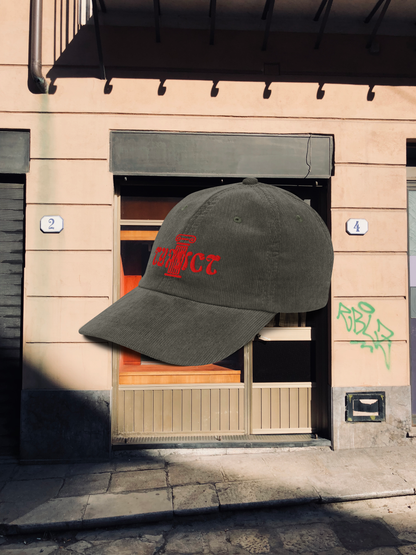 WAVY TOURIST LOGO Corduroy Dad Hat