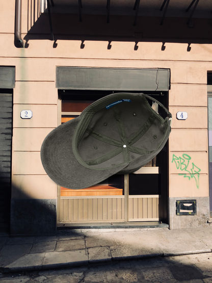 WAVY TOURIST LOGO Corduroy Dad Hat