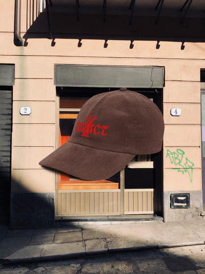 WAVY TOURIST LOGO Corduroy Dad Hat